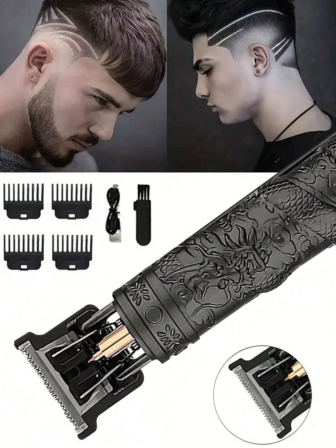 Професионална електрическа машинка за подстригване и гравиране - Image 6